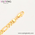 45216 Xuping simple style joyeria heavy 24k gold plated necklace